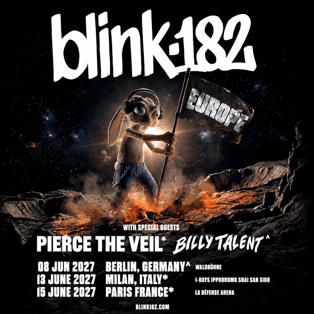 blink-182 — Ippodromo Snai San Siro, Milano